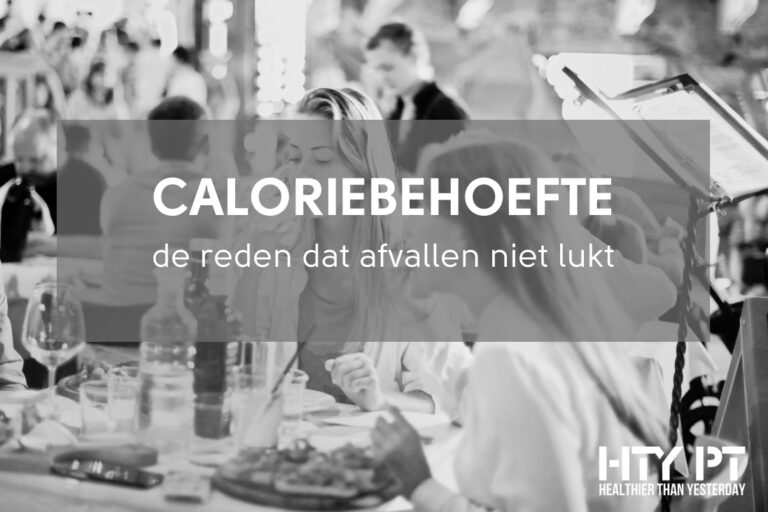 Caloriebehoefte Personal Training Hoofddorp HTY